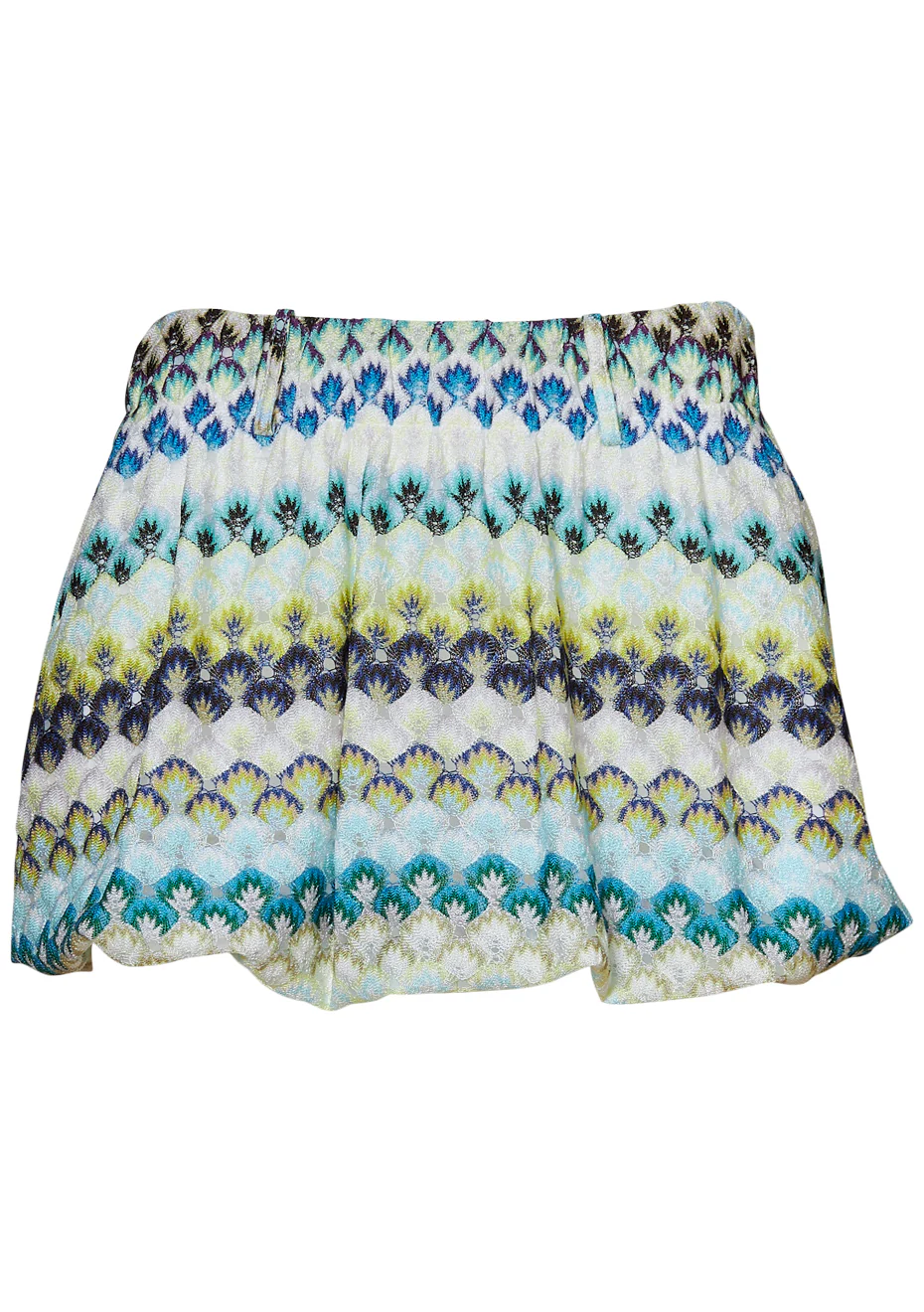Balloon Mini Skirt Blue Hues