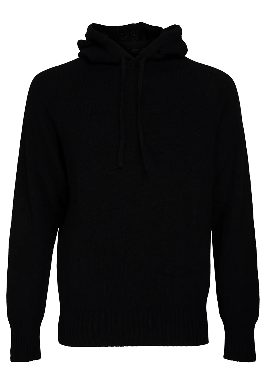 Black Cashmere Hoodie