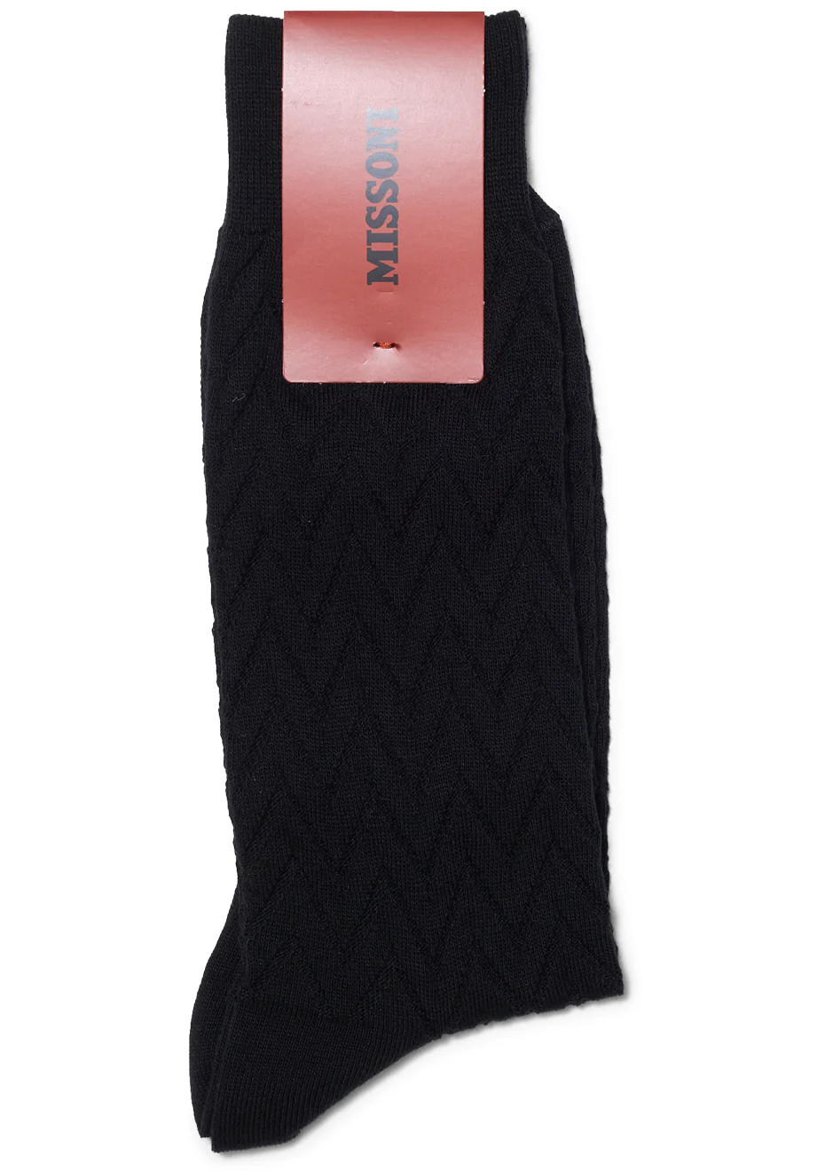 Chevron Socks Black