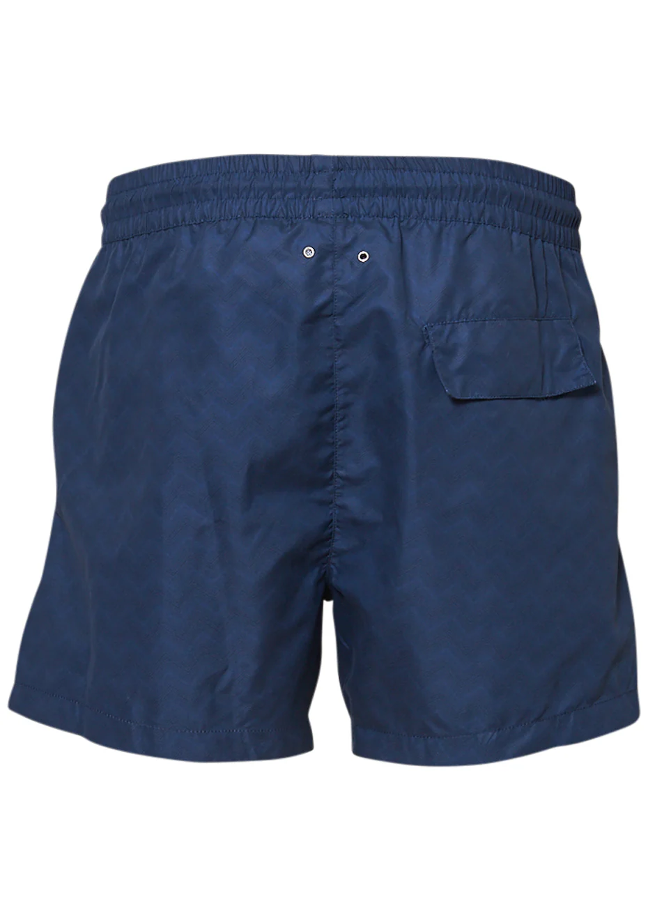Chevron Swim Shorts Dark Blue Tones - Image 2