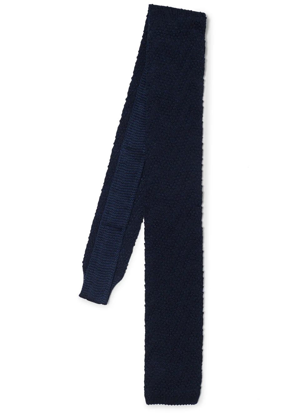 Chevron Tie Navy