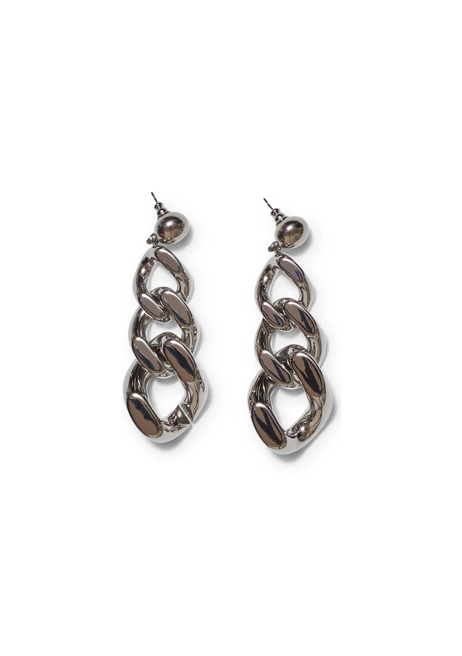 Grad Earrings Silver