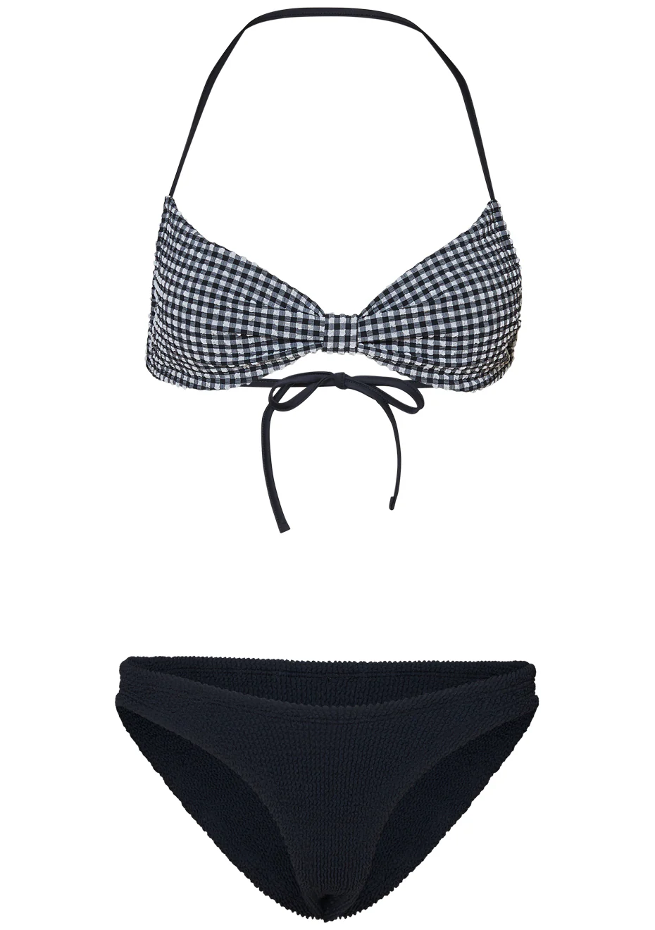 Kacey Bikini Black Gingham