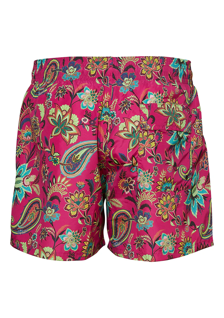 Magic Pink Paisley Swim Shorts - Image 2