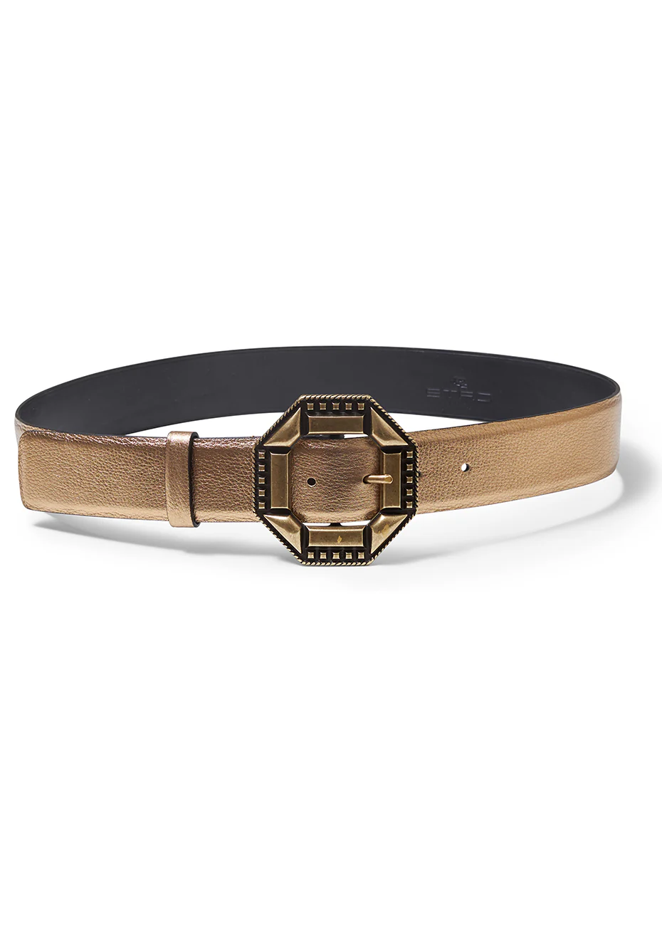 Metallic Leather Belt