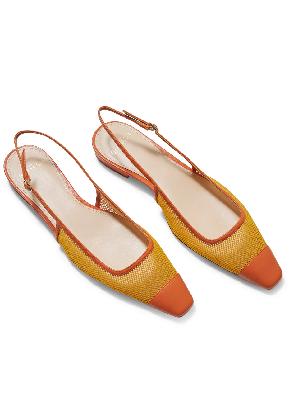 Olivia Mesh Flat Dandelion Slingback - Image 2