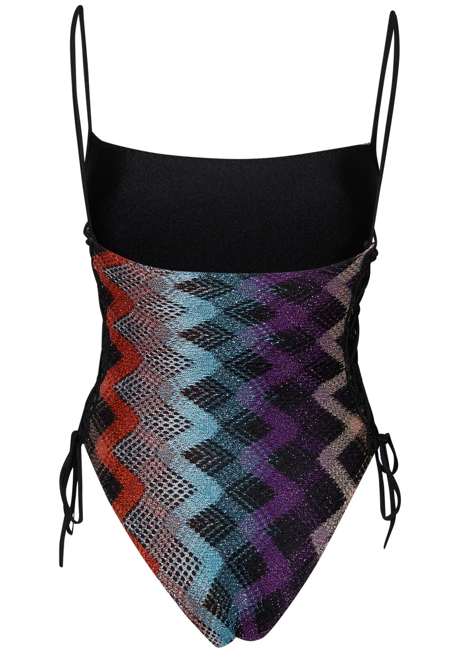 One Piece Swimsuit Dark Lamé Multicolour - Image 2