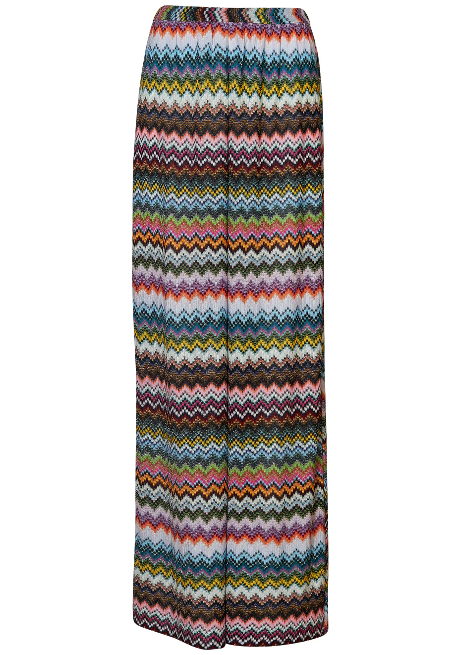 Pixelated Chevron Trousers Multicolour