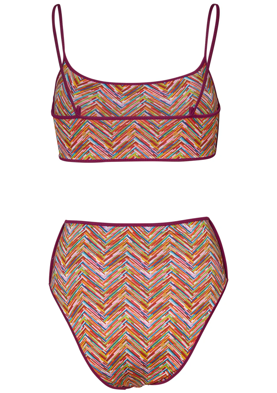 Reversible Bralette Bikini Multicolour - Image 2