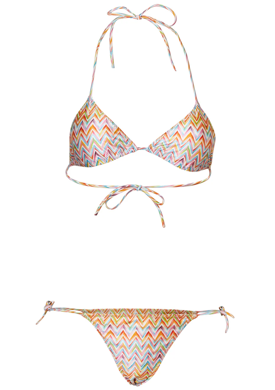 Triangle Bikini Rainbow Chevron